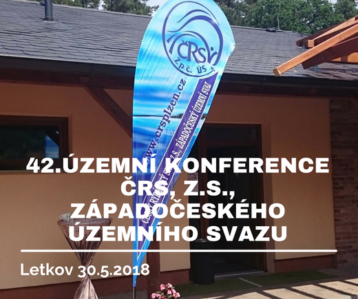 42. územní konference ČRS, z. s., Západočeského územního svazu