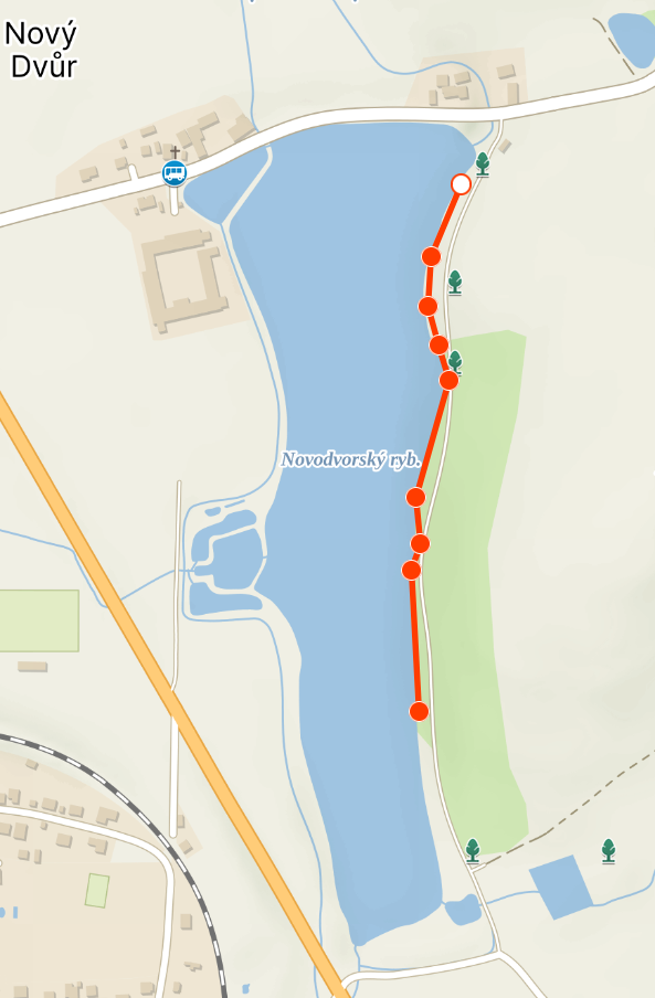 feeder Bílka Závodní trať U 15